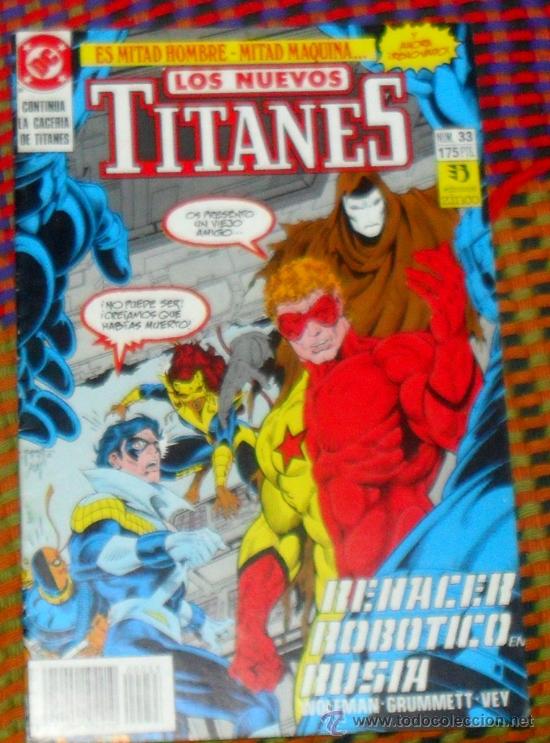C&oacute;mics: LOS NUEVOS TITANES N&ordm; 33. VOL. 2. DC COMICS. EDICIONES ZINCO. - Foto 1