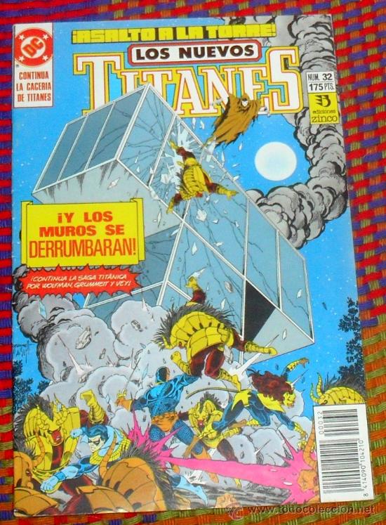 C&oacute;mics: LOS NUEVOS TITANES N&ordm; 32. VOL. 2. DC COMICS. EDICIONES ZINCO. - Foto 1