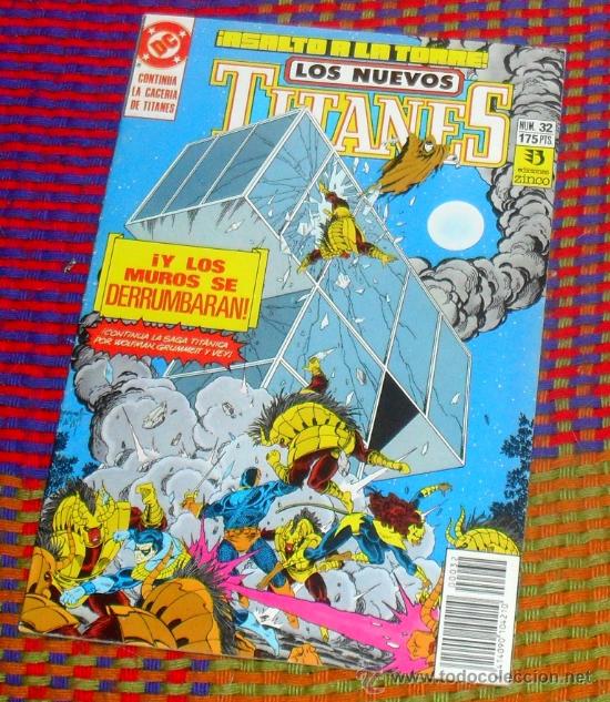 C&oacute;mics: LOS NUEVOS TITANES N&ordm; 32. VOL. 2. DC COMICS. EDICIONES ZINCO. - Foto 3