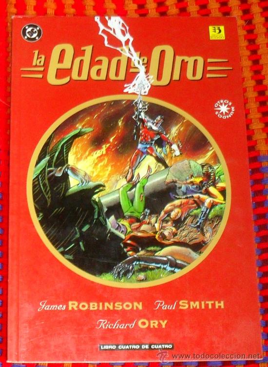 C&oacute;mics: LA EDAD DE ORO LIBRO 4. N&ordm; 4 DE 4. DC COMICS. ZINCO. - Foto 1