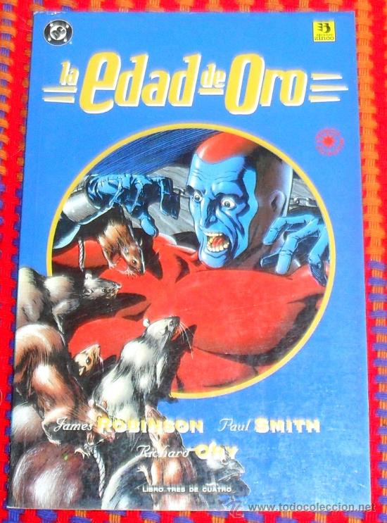 C&oacute;mics: LA EDAD DE ORO LIBRO 3. N&ordm; 3 DE 4. DC COMICS. ZINCO. - Foto 1