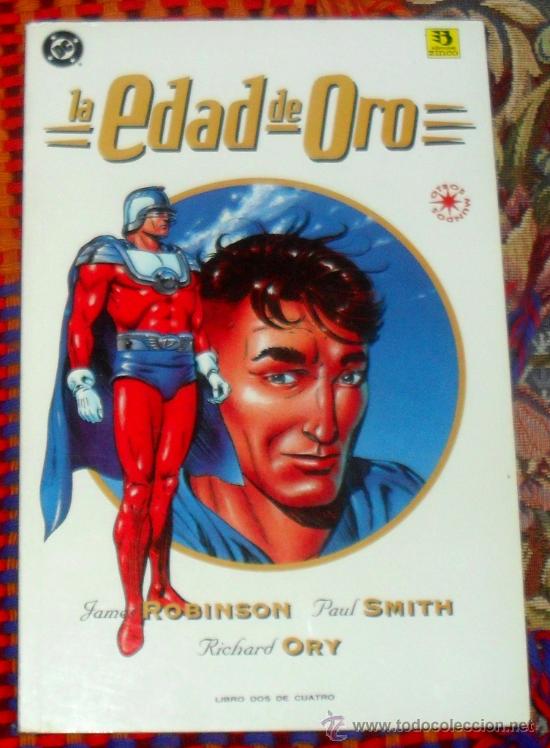 C&oacute;mics: LA EDAD DE ORO LIBRO 2. N&ordm; 2 DE 4. DC COMICS. ZINCO. - Foto 1