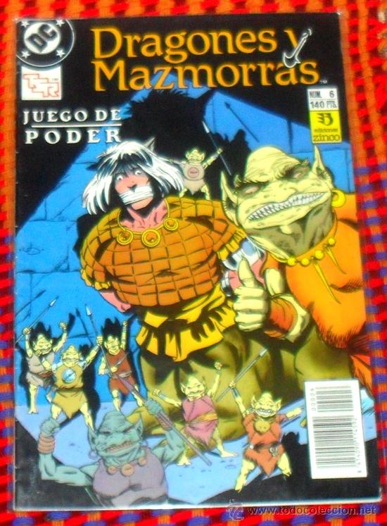 C&oacute;mics: dragones y mazmorras n&ordm; 6 comics dc zinco 140 ptas. - Foto 1