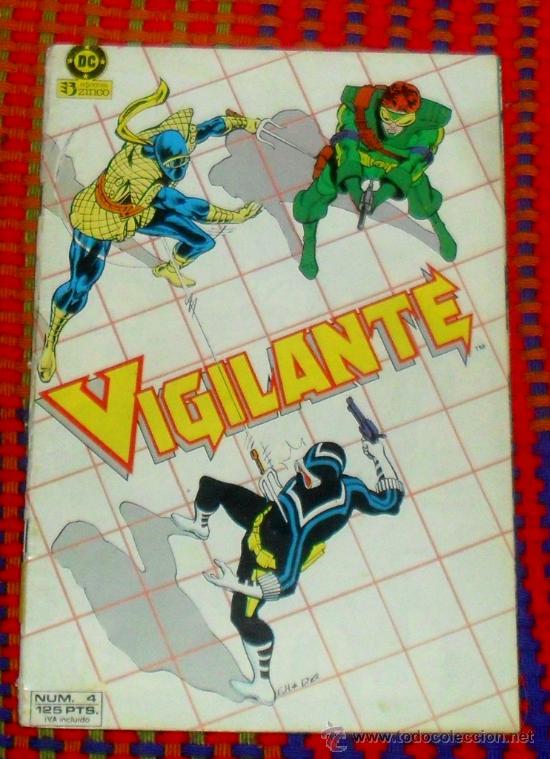 C&oacute;mics: vigilante n&ordm; 4 comics dc zinco 125 ptas. - Foto 1