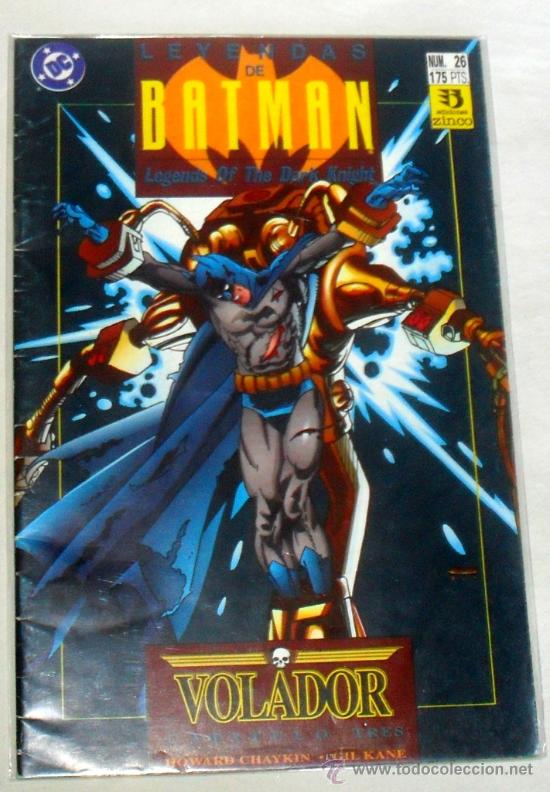 C&oacute;mics: LEYENDAS de BATMAN N&ordm; 26. EDICIONES ZINCO. DC COMICS.1992 - Foto 1