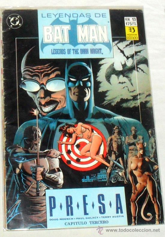 C&oacute;mics: LEYENDAS  de BATMAN N&ordm; 13. EDICIONES ZINCO. DC COMICS. - Foto 1