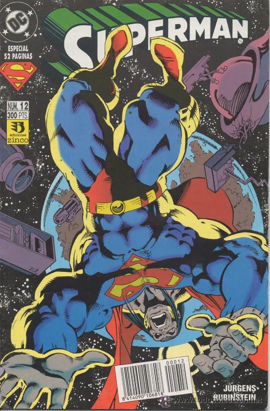 C&oacute;mics: SUPERMAN N&ordm; 12 ( E. ZINCO 1994 ) - Foto 1