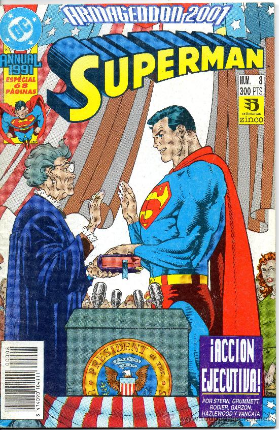 C&oacute;mics: ARMAGEDDON 2001 N&ordm; 8 ( SUPERMAN ) ED. ZINCO - Foto 1