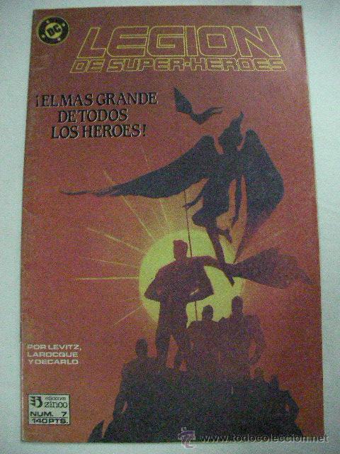 C&oacute;mics: ANTIGUO COMIC LEGION DE SUPER-HEROES  N&ordm; 7 - Foto 1