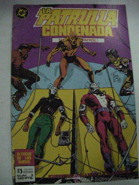 C&oacute;mics: ANTIGUO COMIC LA PATRULLA CONDENADA N&ordm; 3 - Foto 1