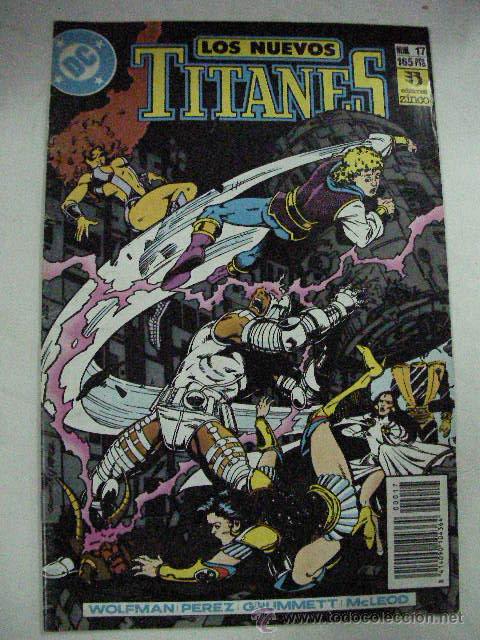 C&oacute;mics: ANTIGUO COMIC LOS NUEVOS TITANES N&ordm; 17 - Foto 1