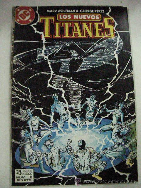 C&oacute;mics: ANTIGUO COMIC LOS NUEVOS TITANES N&ordm; 2 - Foto 1