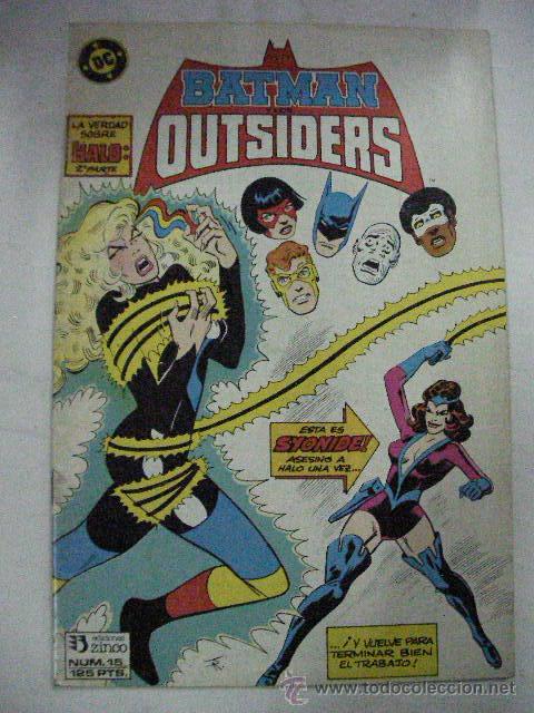 C&oacute;mics: ANTIGUO COMIC OUTSIDERS N&ordm; 15 - Foto 1