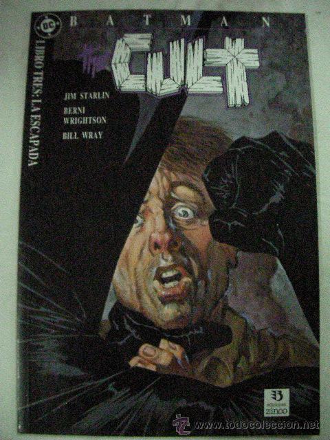 C&oacute;mics: ANTIGUO COMIC THE CULT LIBRO TRES LA ESCAPADA - Foto 1