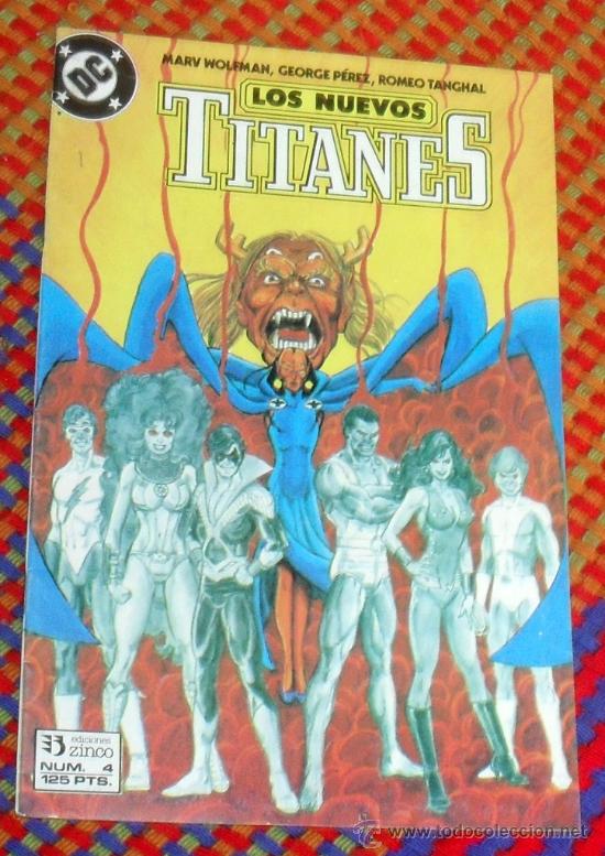 C&oacute;mics: LOS NUEVOS TITANES N&ordm; 4. VOL. 2. DC COMICS. EDICIONES ZINCO. - Foto 1
