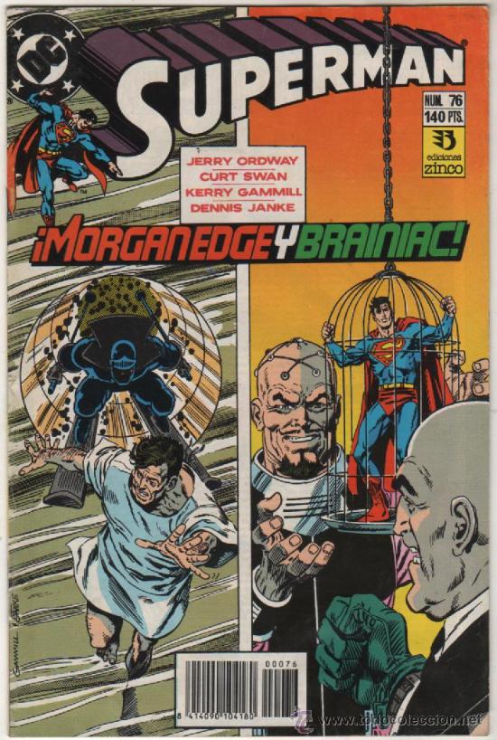 C&oacute;mics: PRES - SUPERMAN N&ordm; 76 EDI. ZINCO 1989 - Foto 1
