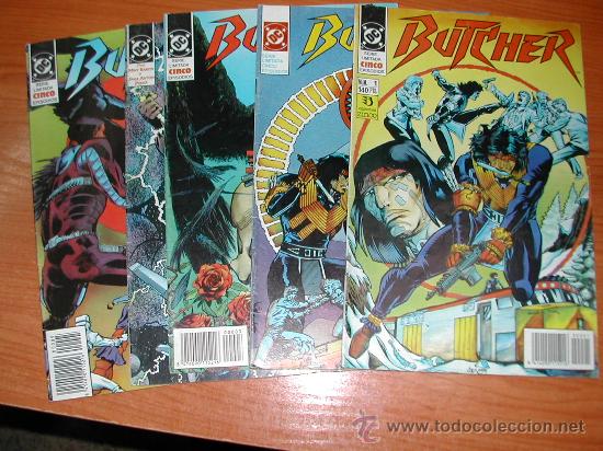 C&oacute;mics: C8822. BUTCHER. SERIE LIMITADA 5 COMICS.  ED. 1990 - Foto 1