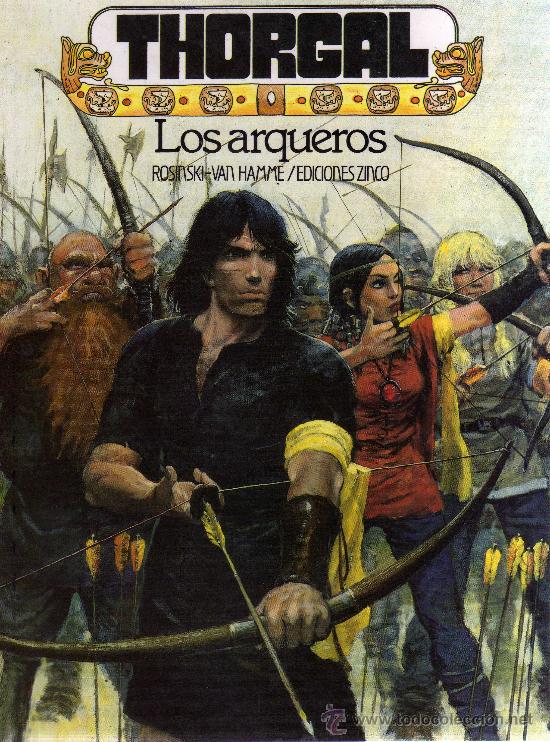 C&oacute;mics: Thorgal: Los arqueros (Rosinski - Van Hamme) Ediciones Zinco - CJ125 - Foto 1