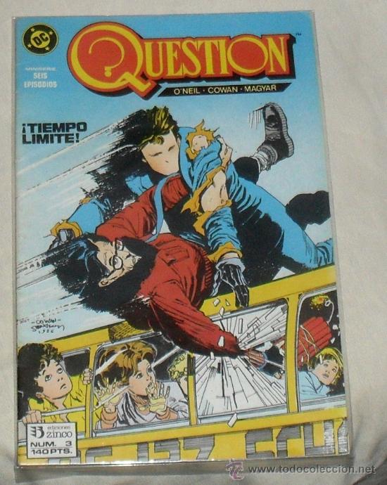 C&oacute;mics: question n&ordm; 3   comics dc zinco 150 ptas - Foto 1