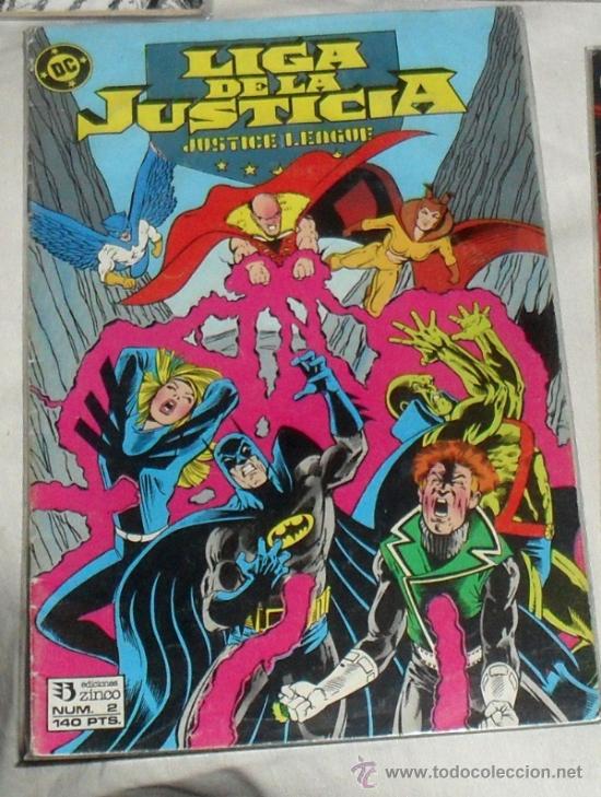 C&oacute;mics: LIGA DE LA JUSTICIA N&ordm; 2 comics dc zinco. - Foto 1