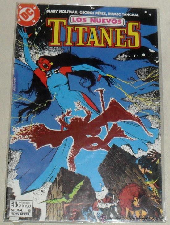 C&oacute;mics: LOS NUEVOS TITANES N&ordm; 6. VOL. 2. DC COMICS. EDICIONES ZINCO. - Foto 1