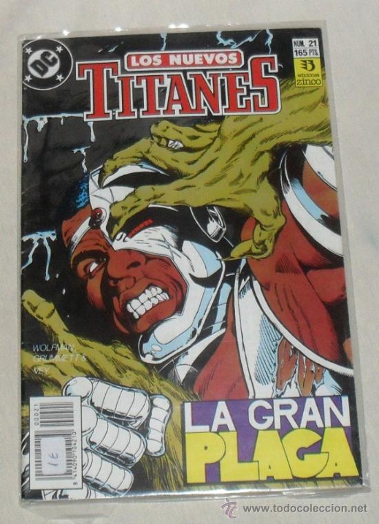 C&oacute;mics: LOS NUEVOS TITANES N&ordm; 21. VOL. 2. DC COMICS. EDICIONES ZINCO. - Foto 1