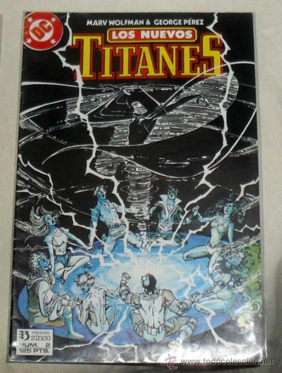 C&oacute;mics: LOS NUEVOS TITANES N&ordm; 2. VOL. 2. DC COMICS. EDICIONES ZINCO. - Foto 1