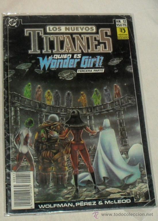 C&oacute;mics: LOS NUEVOS TITANES N&ordm; 12. VOL. 2. DC COMICS. EDICIONES ZINCO. - Foto 1