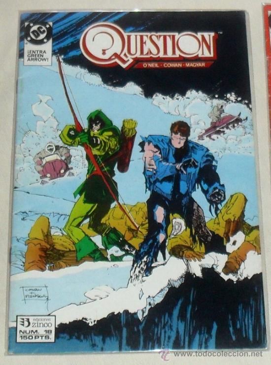 C&oacute;mics: Question n&ordm; 18 comics dc zinco 150 ptas. - Foto 1
