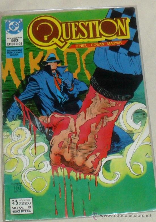 C&oacute;mics: Question n&ordm; 8 comics dc zinco 150 ptas. MAXISERIE DE 12 EPISODIOS - Foto 1