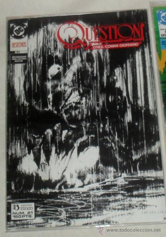 C&oacute;mics: Question n&ordm; 21 comics dc zinco 150 ptas. - Foto 1