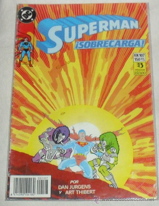 C&oacute;mics: SUPERMAN N&ordm; 107. VOL. 2. DC COMICS. EDICIONES ZINCO. - Foto 1