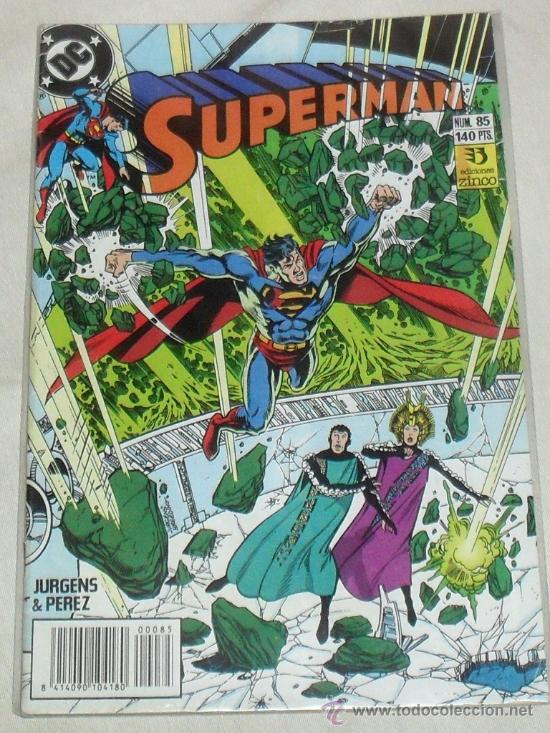C&oacute;mics: SUPERMAN N&ordm; 85. VOL. 2. DC COMICS. EDICIONES ZINCO. - Foto 1