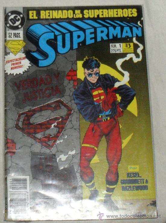 C&oacute;mics: SUPERMAN N&ordm; 1. VOL. 3. DC COMICS. EDICIONES ZINCO. - Foto 1