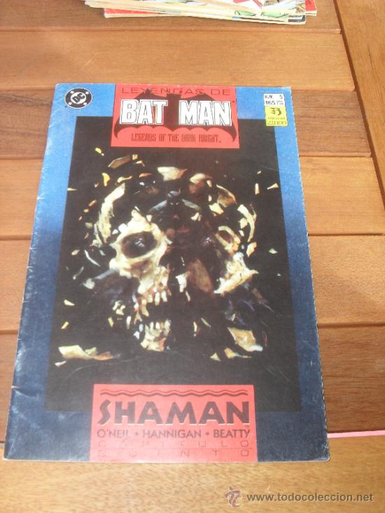 C&oacute;mics: LEYENDAS DE BATMAN  N&ordm; 5. SHAMAN. CAPITULO QUINTO. EDICIONES ZINCO. DC COMICS. - Foto 1