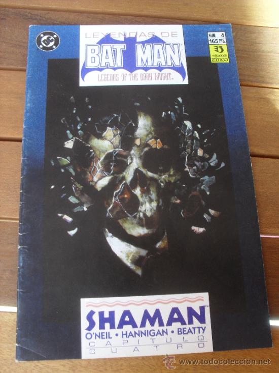 C&oacute;mics: LEYENDAS DE BATMAN N&ordm; 4. SHAMAN. CAPITULO CUATRO. EDICIONES ZINCO. DC COMICS. - Foto 1