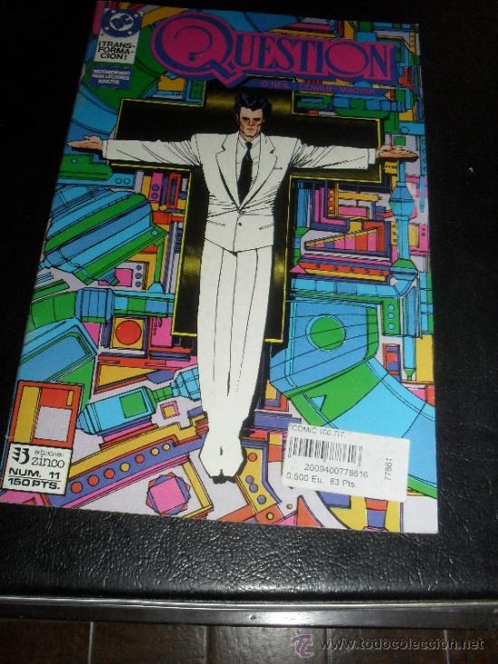 C&oacute;mics: QUESTION N&ordm; 11 COMICS DC ZINCO 150 PTAS. - Foto 1