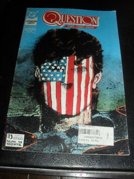 C&oacute;mics: QUESTION N&ordm; 14 COMICS DC ZINCO 150 PTAS. - Foto 1