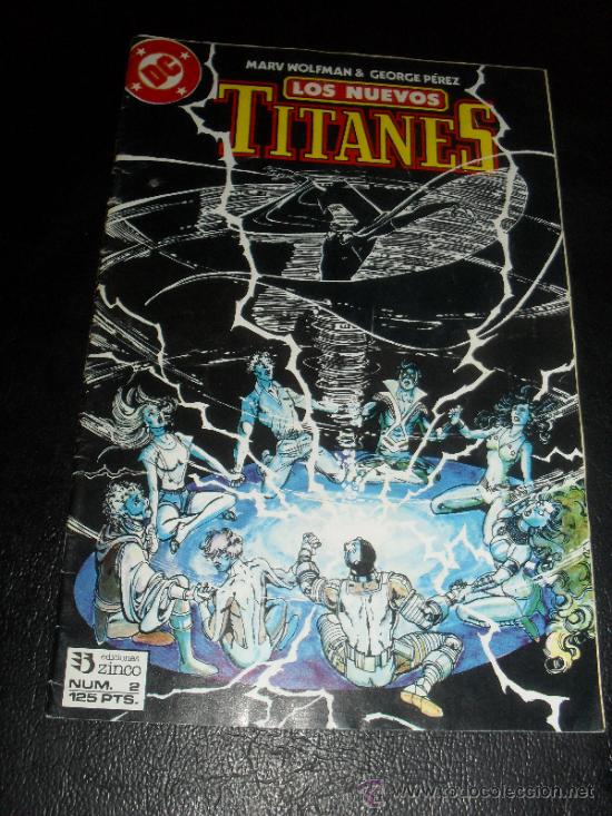 C&oacute;mics: LOS NUEVOS TITANES N&ordm; 2. VOL. 2. DC COMICS. EDICIONES ZINCO. - Foto 1