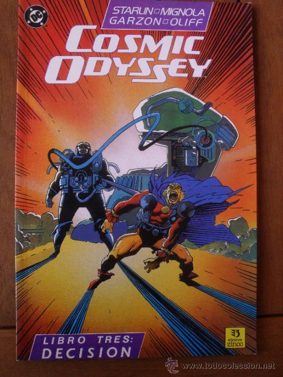C&oacute;mics: COSMIC ODYSSEY. N&ordm; 3. LIBRO TRES. DECISION. PRESTIGE. DC COMICS. EDICIONES ZINCO. - Foto 1