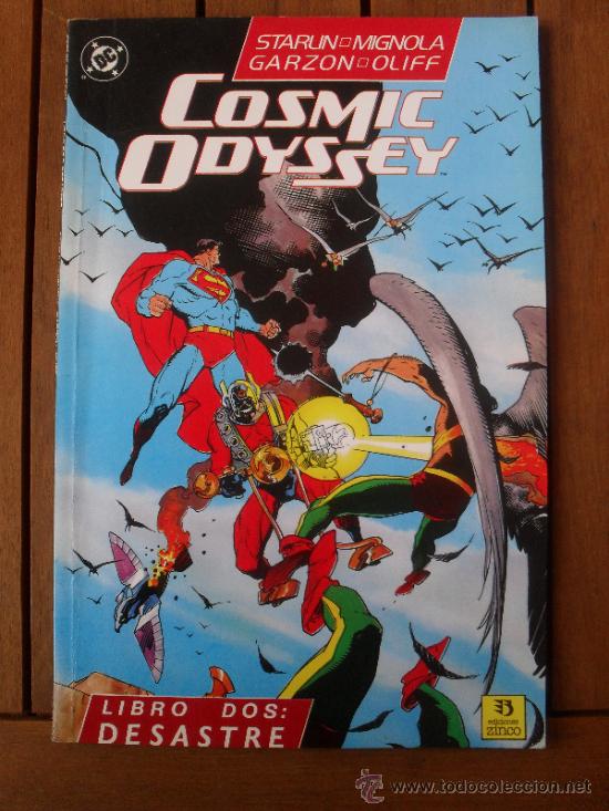 C&oacute;mics: COSMIC ODYSSEY. N&ordm; 2. LIBRO DOS. DESASTRE. PRESTIGE. DC COMICS. EDICIONES ZINCO. - Foto 1