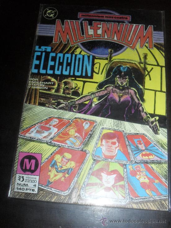 C&oacute;mics: MILLENIUM N&ordm; 4. EDICIONES ZINCO. DC COMICS. - Foto 1