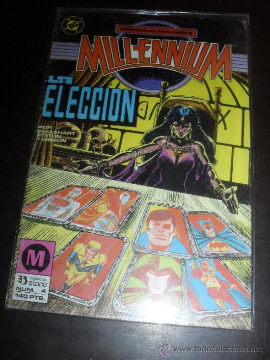 C&oacute;mics: MILLENIUM N&ordm; 4. EDICIONES ZINCO. DC COMICS. - Foto 1