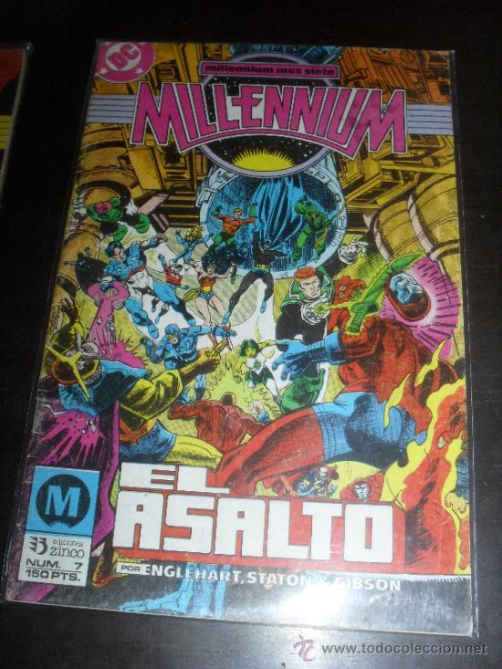C&oacute;mics: MILLENIUM N&ordm; 7. EDICIONES ZINCO. DC COMICS. - Foto 1