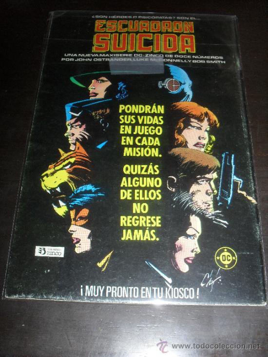 C&oacute;mics: ESPECIAL MILLENIUM N&ordm; 3. EDICIONES ZINCO. DC COMICS. - Foto 2