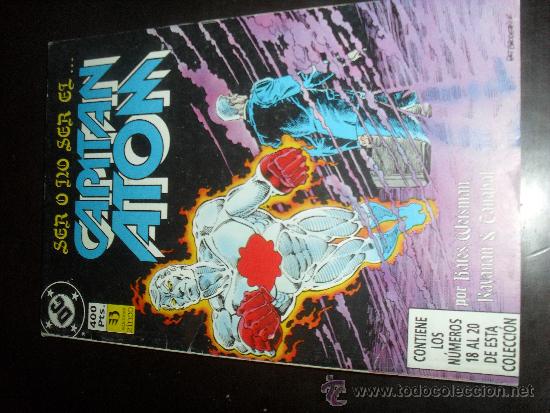 C&oacute;mics: CAPITAN ATOM: N&ordm; 18, 19 Y 20. RETAPADO N&ordm; 5 DE 3 COMICS. DC COMICS. EDICIONES ZINCO. - Foto 4