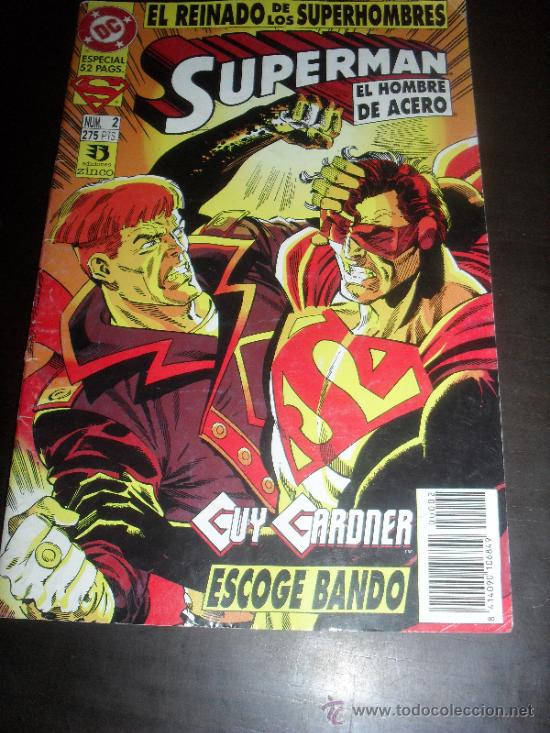 C&oacute;mics: SUPERMAN EL HOMBRE DE ACERO N&ordm; 2. DC COMICS. EDICIONES ZINCO. - Foto 1