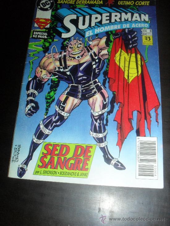C&oacute;mics: SUPERMAN EL HOMBRE DE ACERO N&ordm; 8. DC COMICS. EDICIONES ZINCO. - Foto 1