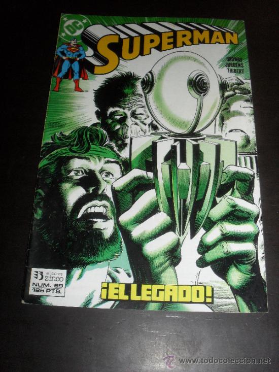 C&oacute;mics: SUPERMAN N&ordm; 69. VOL. 2. DC COMICS. EDICIONES ZINCO. - Foto 1