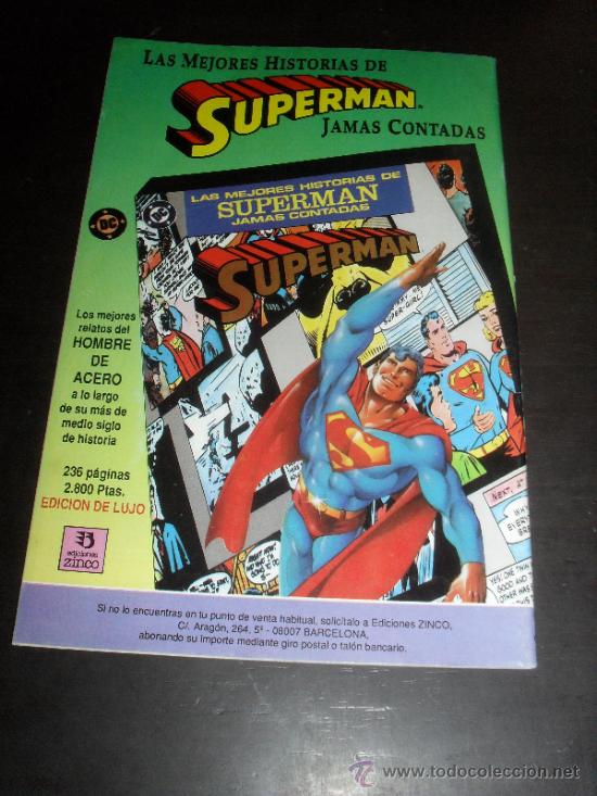 C&oacute;mics: SUPERMAN N&ordm; 69. VOL. 2. DC COMICS. EDICIONES ZINCO. - Foto 2